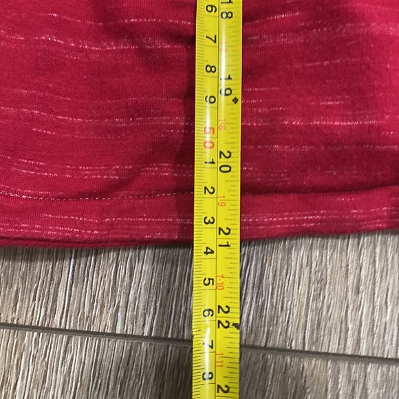 LUCKY LOTUS Jacket Brick Red Burgundy Shawl Collar Zip Sweatshirt SMALL - Picture 10 of 11